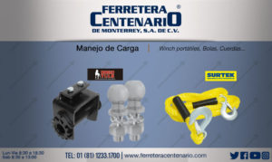 Winch portátiles bolas cuerdas y más Ferretera Centenario Tienda