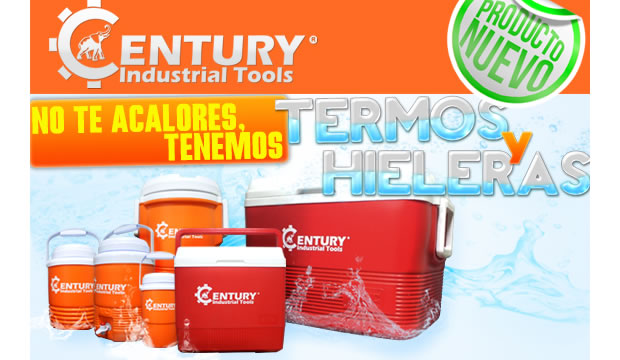 termos y hieleras marca century industrial tools ferretera centenario de monterrey