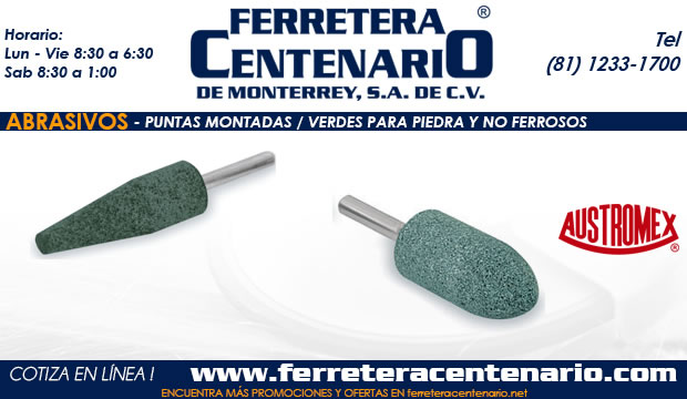puntas montadas verdes ipedra noferrosos piedra ferretera centenario monterrey mexico abrasivos