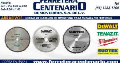 sierra carbuto tungsteno metales no ferrosos ferretera centenario monterrey mexico abrasivos