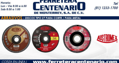 discos 27 corte metal ferretera centenario monterrey mexico abrasivos