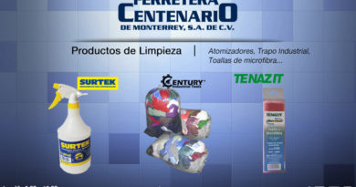productos de limpieza trapo industrial atomizadores toallas microfibra ferretera centenario monterrey mexico