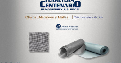 tela mosquitera aluminio mallas alambres aceros nacionales ferretera centenario monterrey mexico