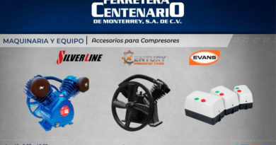 accesorios compresores evans century industrial tools maquinaria equipos silverline ferretera centenario monterrey mexico