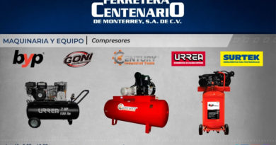 compresores maquinaria equipos ferretera centenario monterrey mexico urrea surtek goni byp century industrial tools