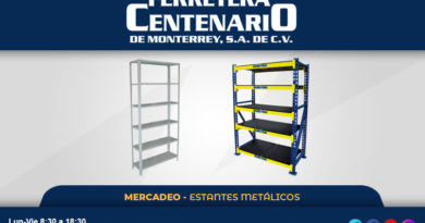 estantes metalicos mercadeo ferretera centenario monterrey mexico surtek