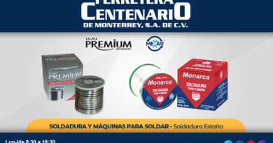 soldadura soldar herramientas estaño Mexar Luzel Premium maquinas para soldar ferretera centenario monterrey mexico