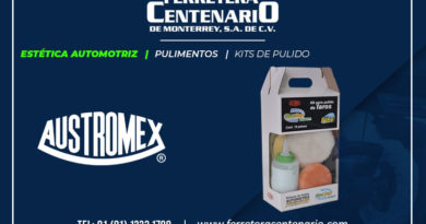kits pulido estetica automotriz Austromex pulimentos ferretera centenario monterrey mexico